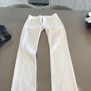 Hudson beth baby boot 16" leg opening white jeans womens size 28